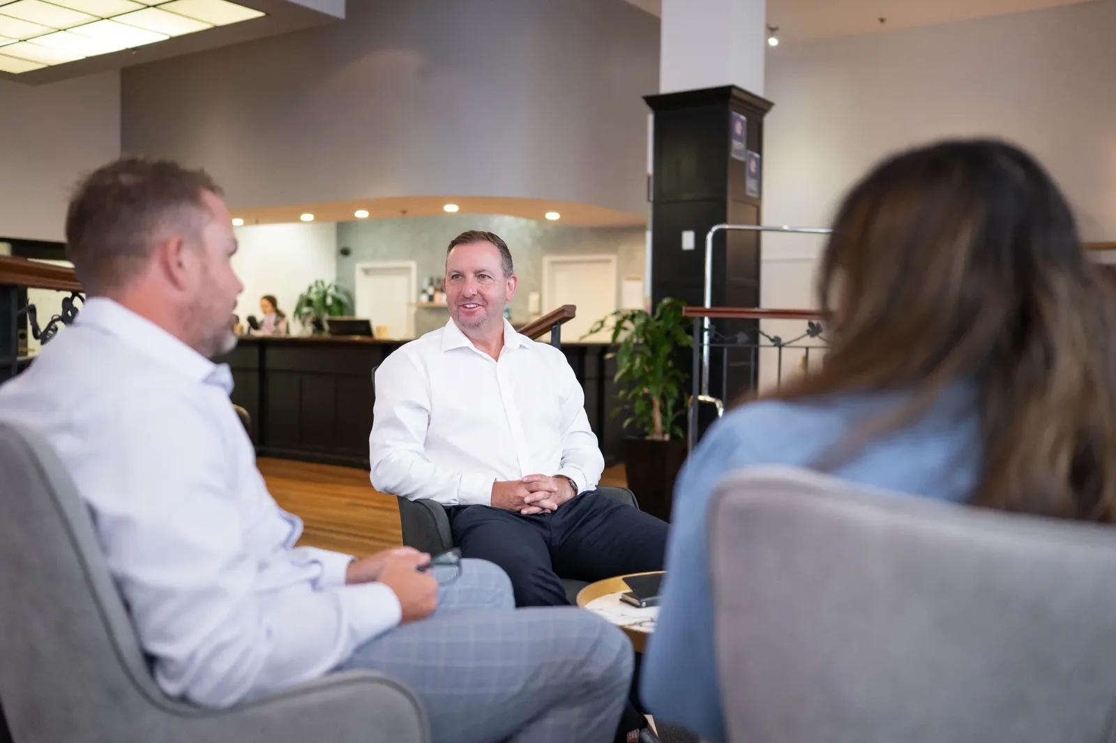 Eoin Loftus, founder of Hotel Profit Boost, at work